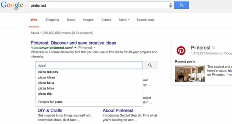 Sitelink Searchbox