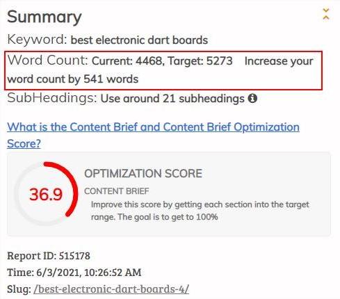 6.1: Word count hay số từ cần thiết