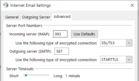  Hướng dẫn cài đặt email vào phần mềm Outlook