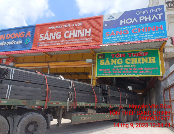 Sáng Chinh STEEL chuyên cung cấp thép hình, thép hộp, thép ống, tôn , xà gồ  các loại