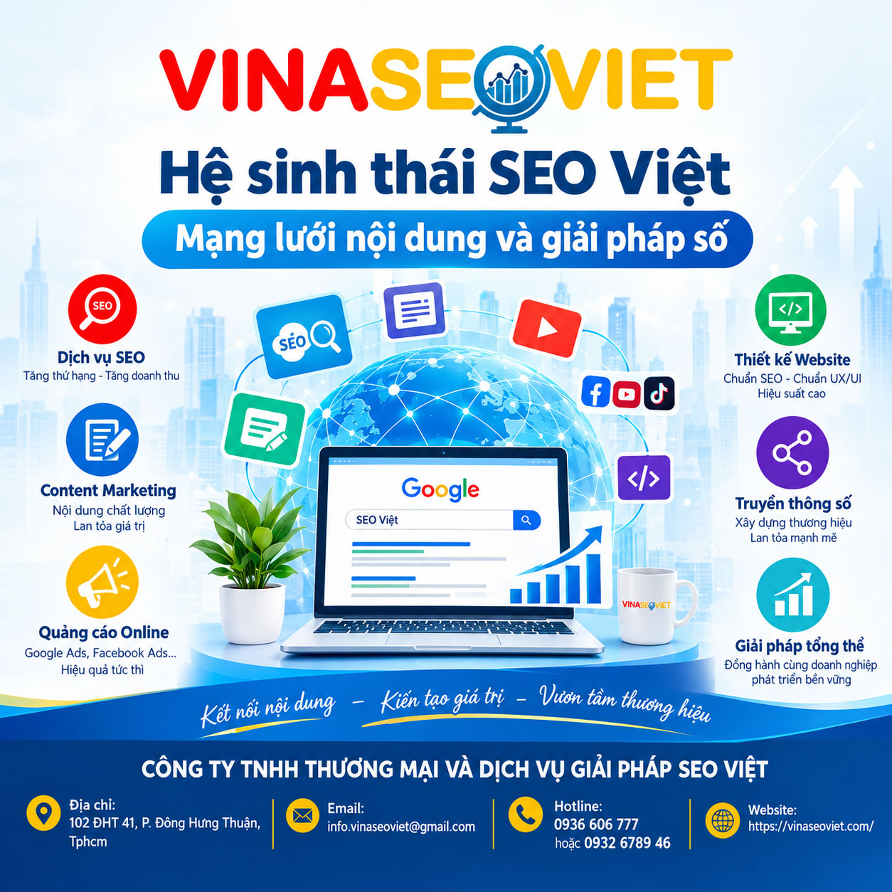 Hệ sinh thái SEO Việt – Mạng lưới nội dung và giải pháp số