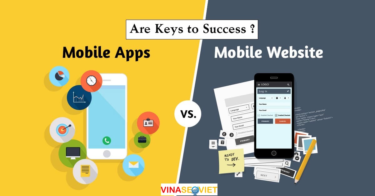 mobile website and mobile apps are keys to success key factors